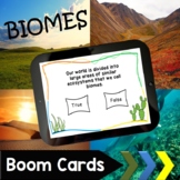 Biomes – Boom Cards / Distance Learning / Digital Science 