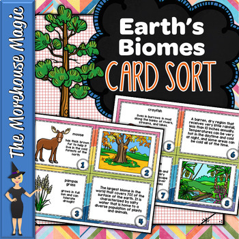 Preview of Biomes Card Sort | Science Card Sort