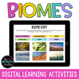 Biomes Digital Learning Activities - Google Slides (Distan