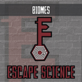 Biomes Escape Room Activity - Printable Game & Google Version