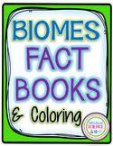 Biomes Fact Books Coloring Foldables