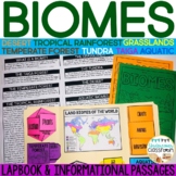 Biomes Lapbook & Passages | Biomes Project