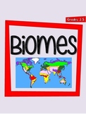 Biomes - NO PREP Notes and Quiz for Grades 3-5
