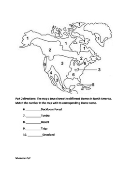 Biomes Quiz by MLeuschen | Teachers Pay Teachers