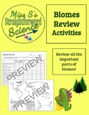 Biomes Review Activities