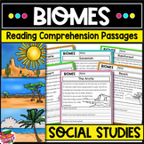 Biomes Social Studies Science Reading Comprehension Passag