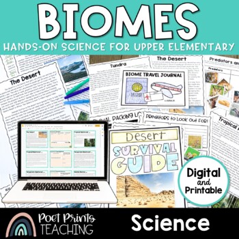 Preview of Biomes and Adaptations Science Unit