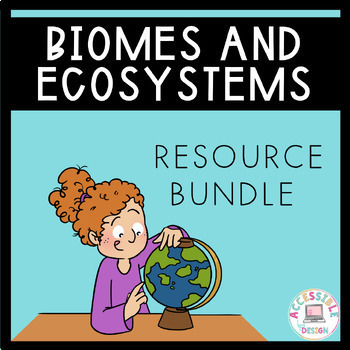 Preview of Biomes and Ecosystems Activity Bundle | Life Science | Special Education