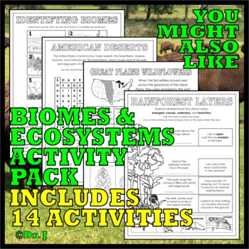 Biomes and Ecosystems: THE GRASSLAND BIOME by LET'S GET REAL | TpT