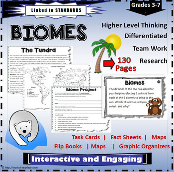 Preview of Biomes And Ecosystem Teaching Activities