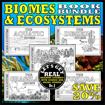 Preview of Biomes and Ecosystems: ACTIVITY BOOK BUNDLE