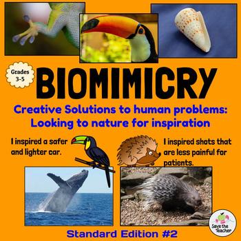Preview of Biomimicry: Standard #2 Distance Learning Worksheets