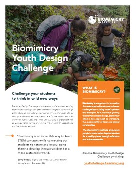 Preview of Biomimicry Youth Design Challenge