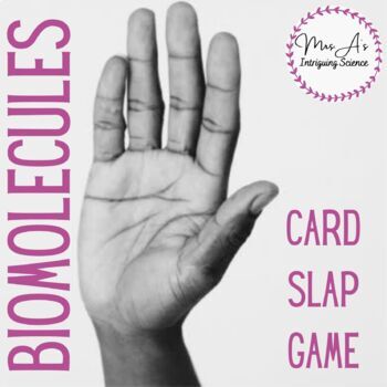 Preview of Biomolecule Card Slap Game/ Review Activity