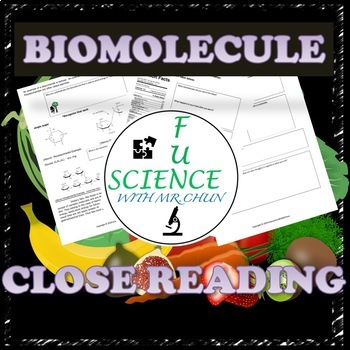 Preview of Biomolecule Close Reading