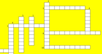 Preview of Biomolecule Crossword