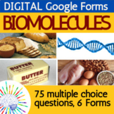 Biomolecules / Macromolecules Review | DIGITAL Google Forms