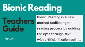 Preview of BionicReading Teachers Guide