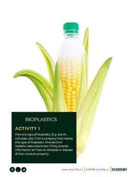 Preview of Bioplastic: Activity Booklet