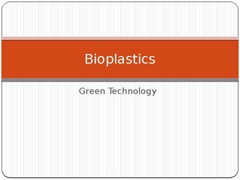 Preview of Bioplastics