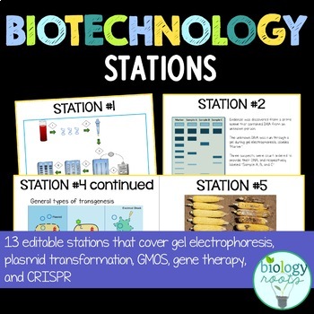 Preview of Biotechnology Stations