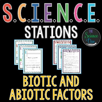 Preview of Biotic and Abiotic Factors - S.C.I.E.N.C.E. Stations