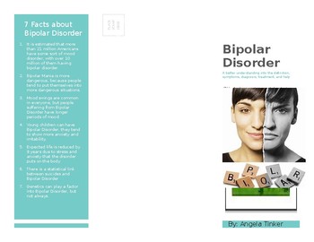 Preview of Bipolar Disorder Borchure