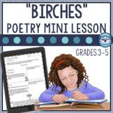 Birches by Robert Frost | Poetry Reading Comprehension Lesson