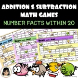 Games for Adding and Subtracting