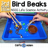 Bird Beaks 3rd Grade STEM Activity NGSS Life Science 3-LS4-3