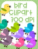 Bird Clip Art - 10 total *Freebie* Commercial Use OK
