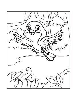 Birds Coloring Book: Coloring Books For Kids Age 8-12: Young