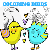 Bird Coloring pages - Coloring Sheets