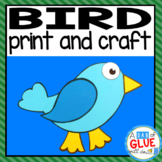 Bird Craft Activity and Creative Writing