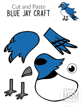 Printable Blue Jay Template  Blue jay, Bird template, Bird outline