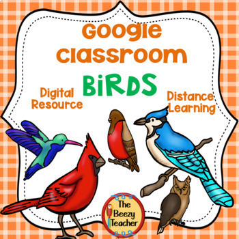 Preview of Bird Fact Booklet Digital Resource Distance Learning