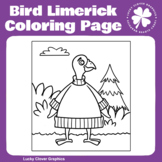 Bird Limerick Coloring Page