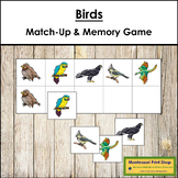 Birds Match-Up and Memory Game (Visual Discrimination & Re