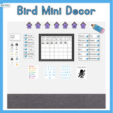 Bird Mini Decor Set - Distance Learning