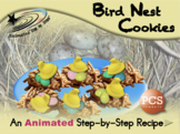 Bird Nest Cookies - Animated Step-by-Step Recipe - PCS