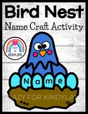 Bird Nest Craft: Spring Animals Name Craft Activity / Lite