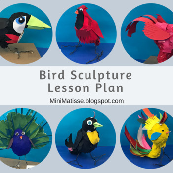 Preview of Bird Sculpture Lesson Plan