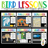 Bird Themed Art Lesson Plans