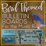 Bird Themed Bulletin Boards for the Music Room: Printables