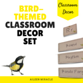 Bird-Themed Classroom Set