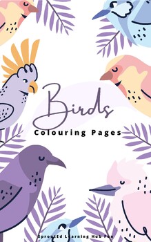 Preview of Bird Themed Colouring Collection