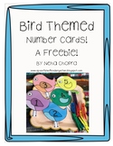 Bird Themed Number Cards