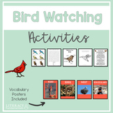 Bird Watching Unit Activities with Close Reading Passage
