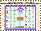 Bird and Spring Themed SMART Board Attendance Activity w/ SOUND