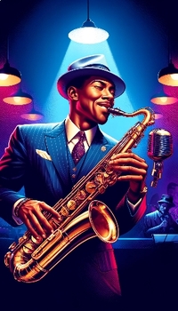 Preview of Bird of Jazz: Charlie Parker Poster